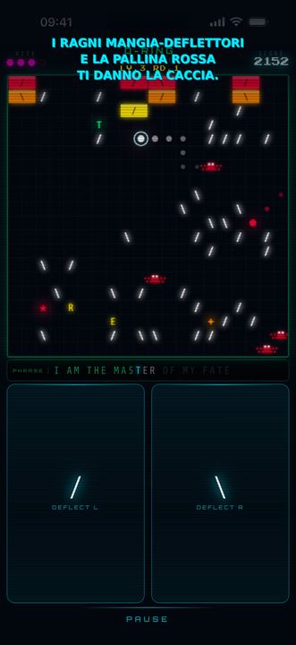 Screenshot gameplay O-RING: Neon Reflex